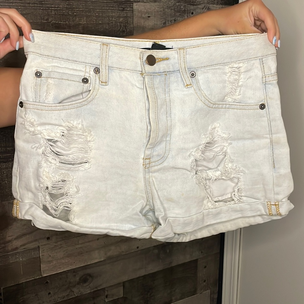 jean shorts